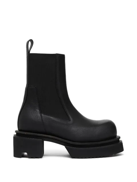 Rick Owens pull-tab boots Black RP01F6832LGG