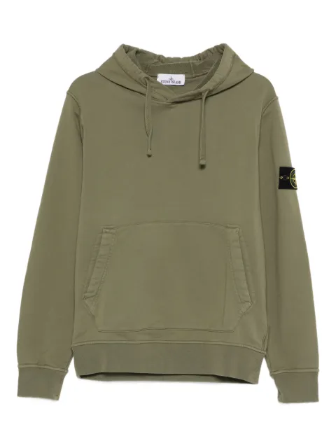 Stone Island pouch pocket hooded sweatshirt Green L2S156100062S0051