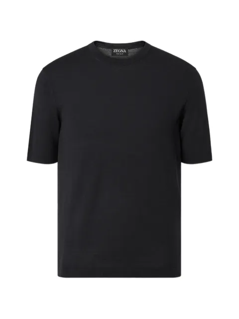 Zegna black T-shirt Black UH15M9A3TSH