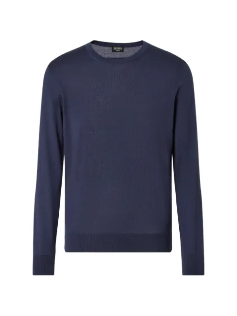 Zegna crewneck sweater Blue UHJ00A3110