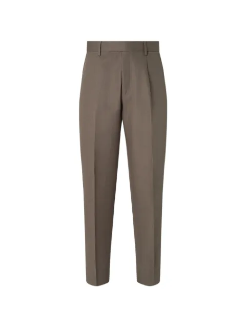 Zegna pleated trousers Grey UHI05A3TP45