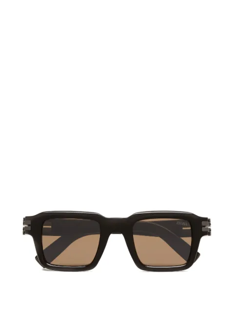 Zegna square-frame sunglasses Brown EZ0283