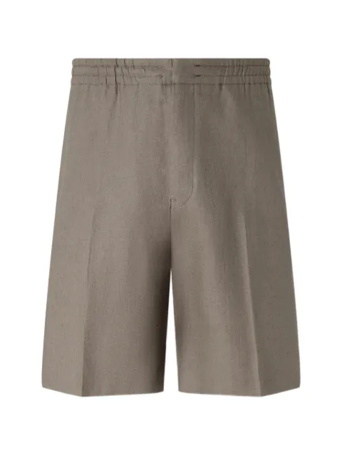 Zegna elasticated oasi shorts Grey UHI35A3TB14