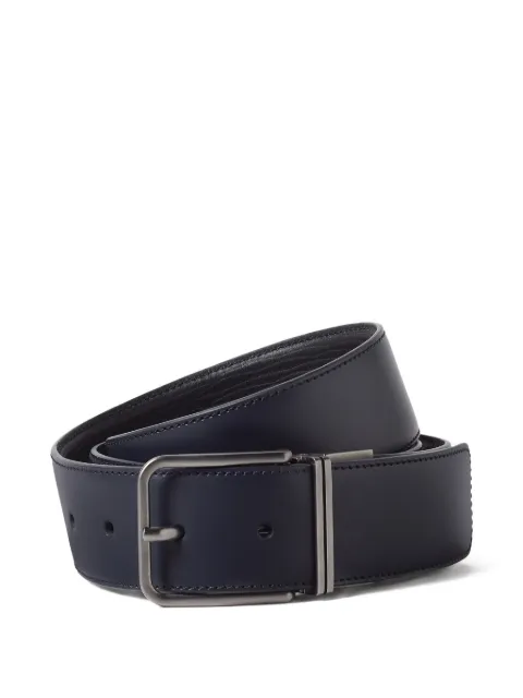 Zegna reversible leather belt Blue LHAPOB106AZ