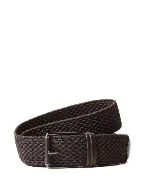 Zegna rayon woven belt Grey LHINTB124AZ
