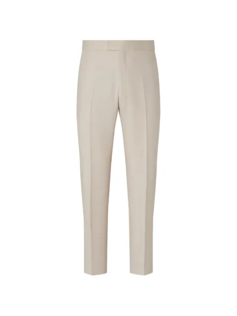 Zegna elasticated waist trousers Neutrals UHI35A3TZ50