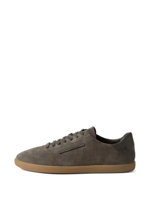 Zegna suede lace-up sneakers Grey LHSOYS8218Z