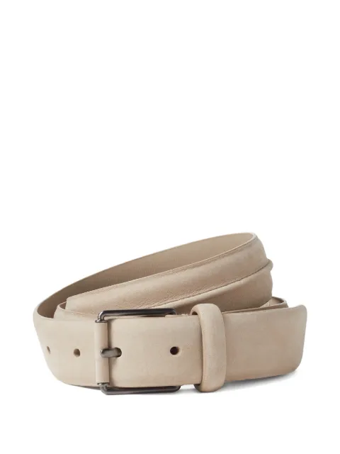 Zegna nubuck belt Neutrals LHURPB109AZ