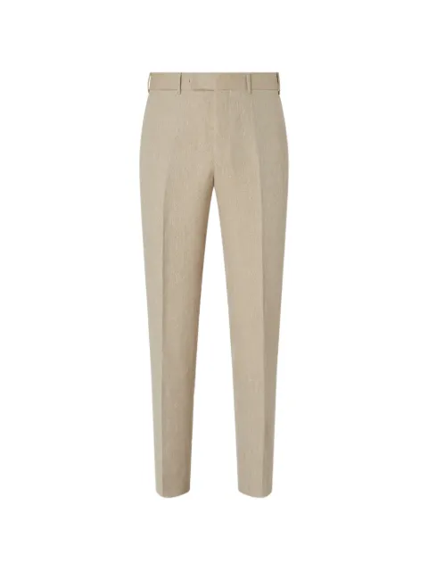 Zegna lino oasi trousers Neutrals 373F30A375N5N2