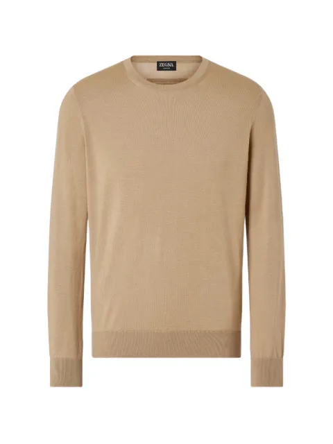 Zegna crew-neck sweater Neutrals UHJ00A3110