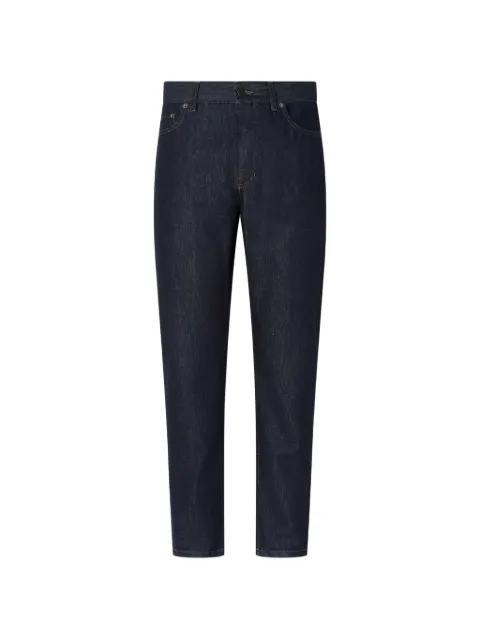 Zegna rinse-washed trousers Blue UHL54A3CITYS