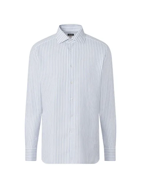 Zegna striped shirt White 302334A39NS0AT