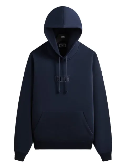 KITH Nelson logo hoodie Blue KHM034444413
