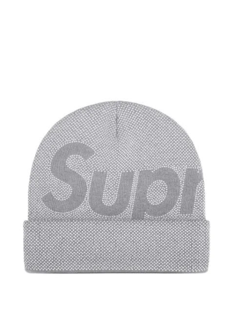 Supreme Knockout studded beanie hat Grey SU26692