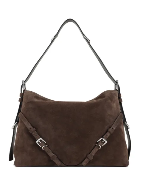 Givenchy medium Voyou buckle-detail shoulder bag Brown BB5131B2D6