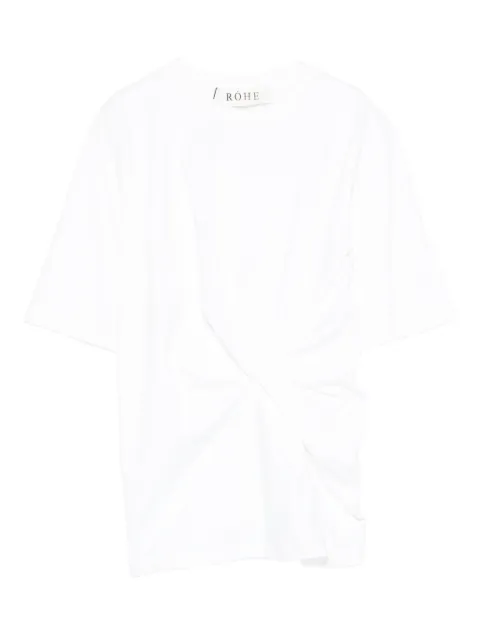 Róhe crew-neck T-shirt White 41820207
