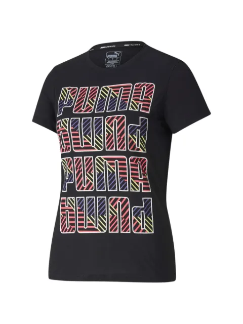 PUMA printed crew-neck T-shirt Black 51896908