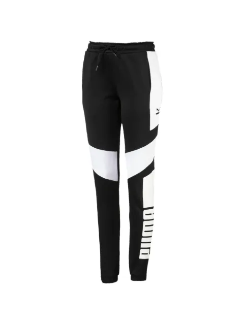 PUMA Archive T7 striped track pants Black 57498601