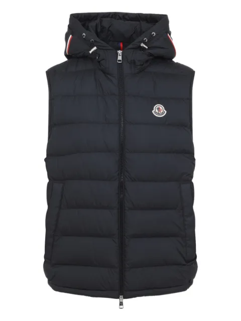 Moncler hooded padded gilet Black L10911A00019597X2