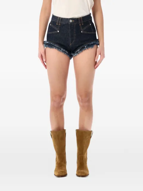 ISABEL MARANT Eneidala denim shorts Blue SH0283FAD1H02I