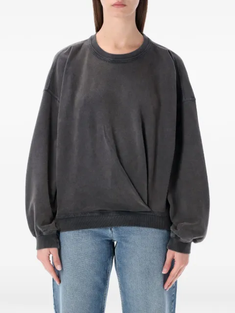MARANT ÉTOILE crewneck twisted fleece Grey SW0149FAD1M01E02FK