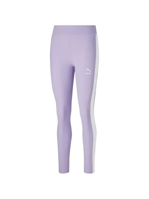 PUMA logo-detail leggings Purple 53185716
