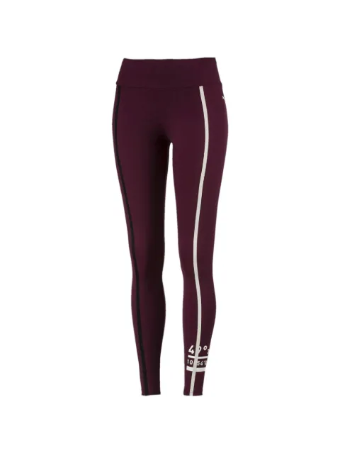 PUMA stripe-detail leggings Purple 57738022