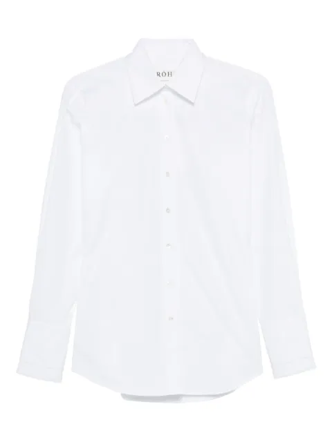 Róhe polo-collar shirt White 41819175