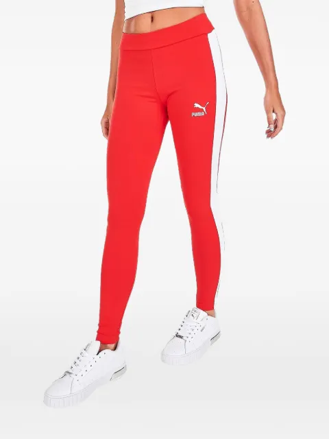 PUMA Iconic T7 logo leggings Red 53185723