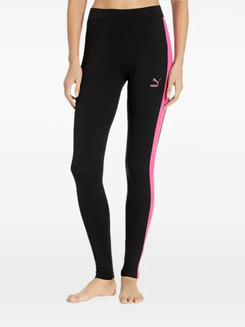 PUMA logo striped leggings Black 57507594