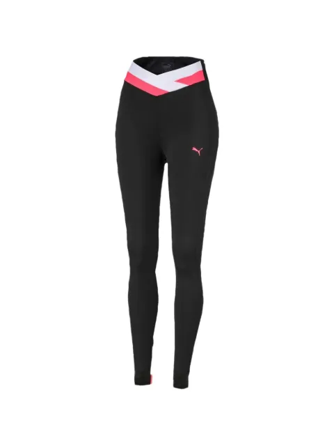 PUMA Hit Feel It 7/8 tights logo-detail leggings Black 51832802