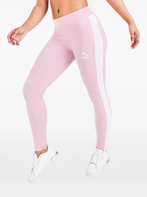 PUMA side-stripe leggings Pink 53008110