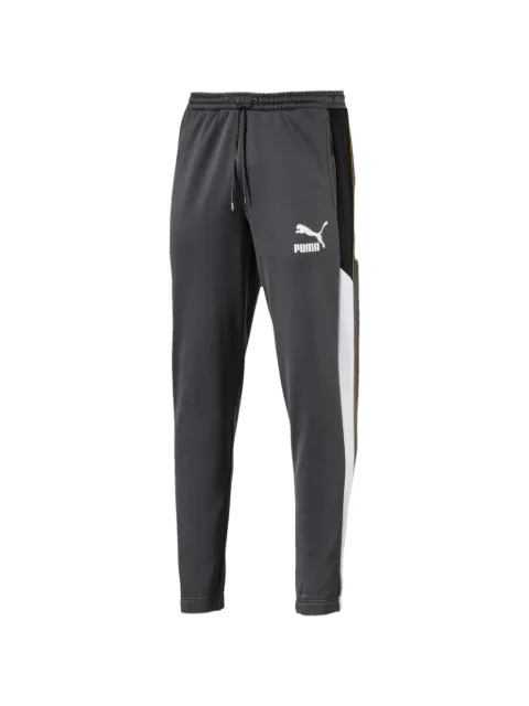 PUMA logo-detail track pants Grey 57692814