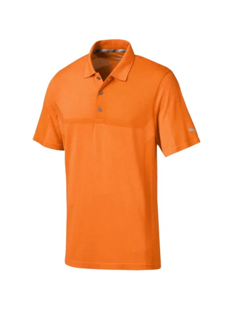PUMA Evoknit Breakers short-sleeves polo shirt Orange 57739907