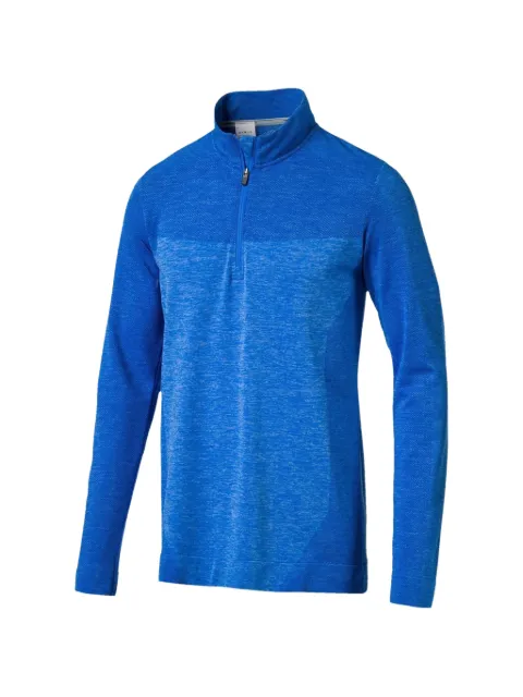 PUMA zip-neck sweatshirt Blue 57454503