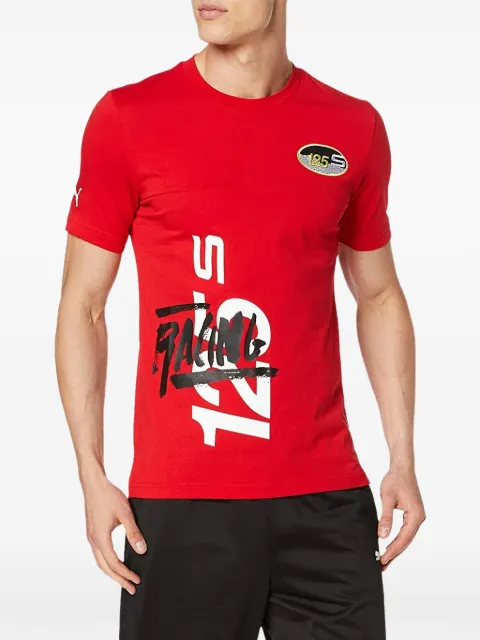 PUMA x Ferrari graphic-print T-shirt Red 57669901