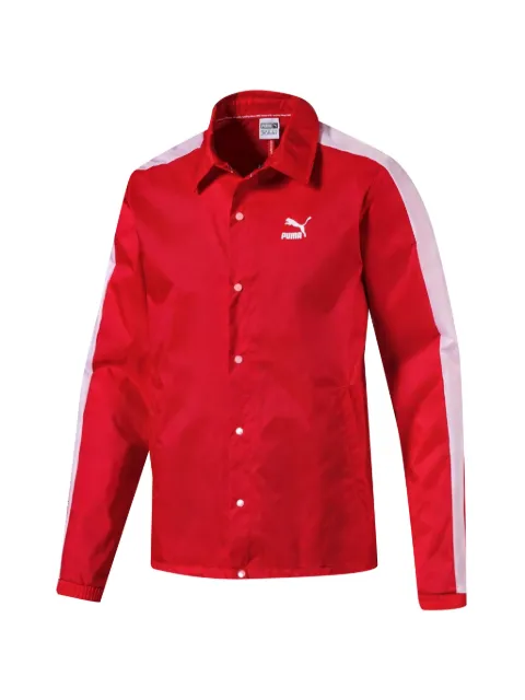 PUMA logo-detail jacket Red 57568742