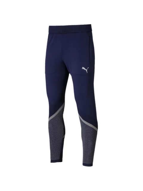 PUMA Reactive Evoknit logo-detail track pants Blue 51829103