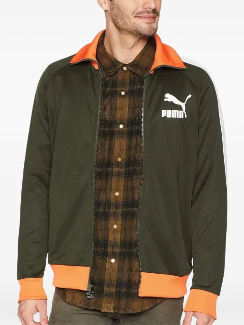 PUMA logo-detail sweatshirt Green 57498567