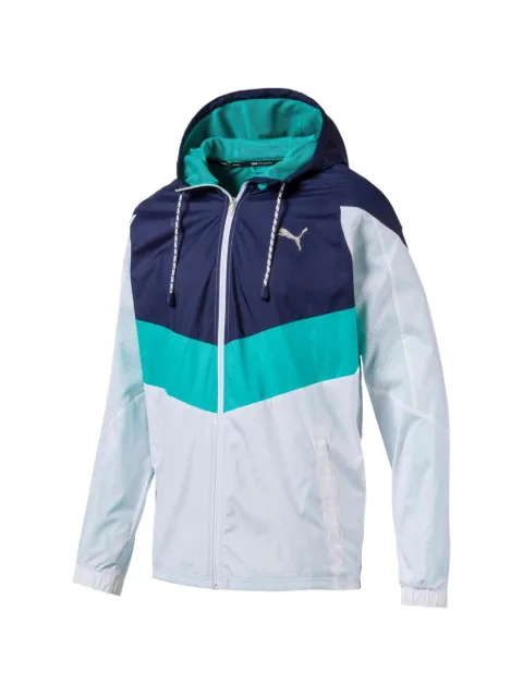 PUMA Reactive Woven hooded jacket White 51844902