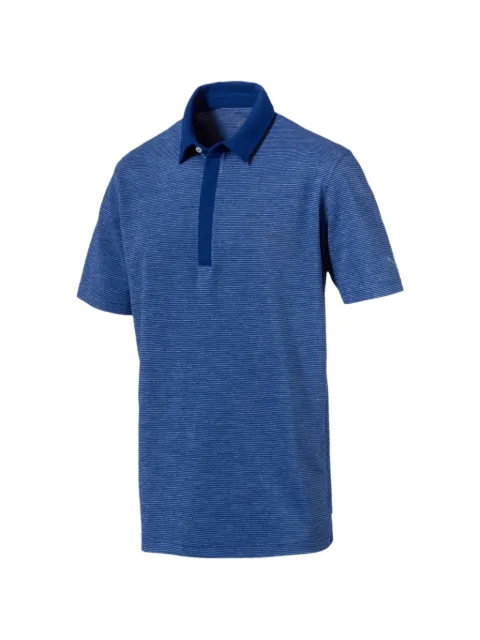 PUMA MOVING DAY POLO striped polo shirt Blue 57613503