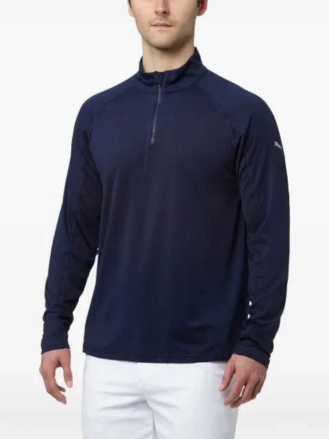 PUMA logo-detail sweatshirt Blue 57236604