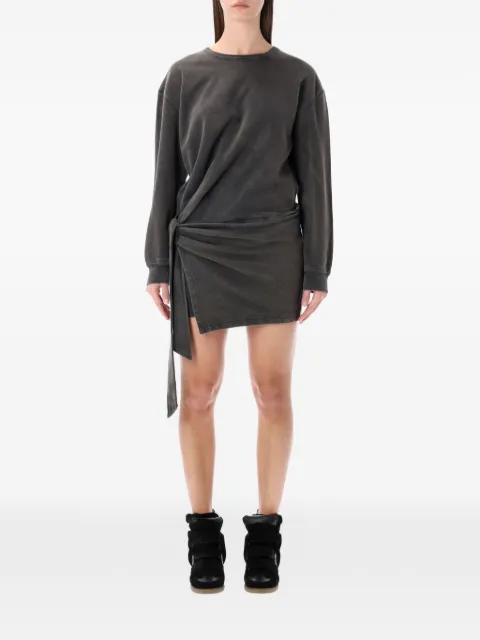 MARANT ÉTOILE Zae mini dress Grey RO1014FAD1M01E02FK