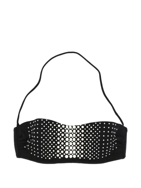 La Perla polka-dot bikini top Black 801659B0002