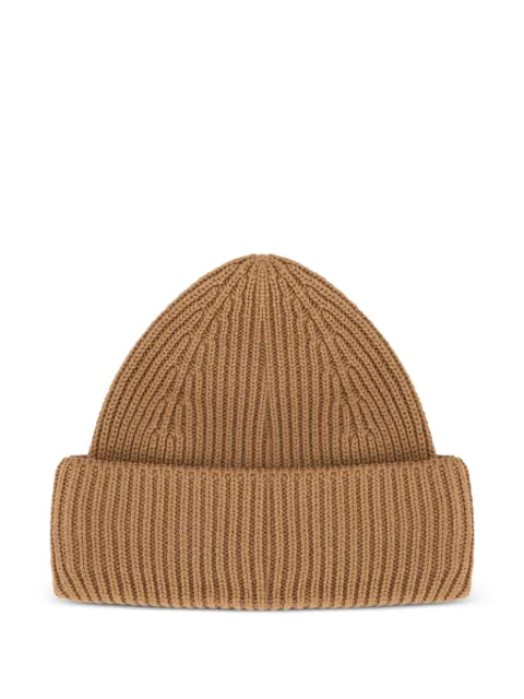 Roberto Collina ribbed-knit beanie Neutrals RA02151