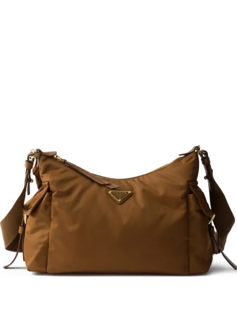 Prada large Explore pocket shoulder bag Brown 1BC264VNOORDLN