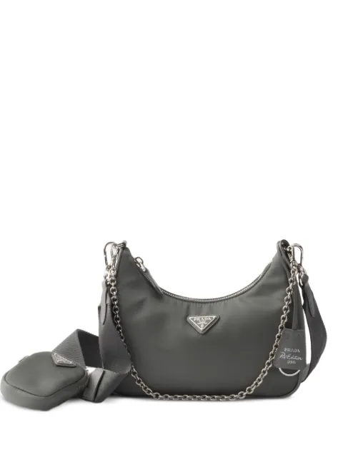 Prada Re-Edition 2005 Re-Nylon shoulder bag Grey 1BH204VV9LR064