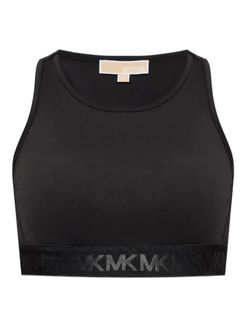 Michael Michael Kors logo-band sports bra Black MR651Z2KND