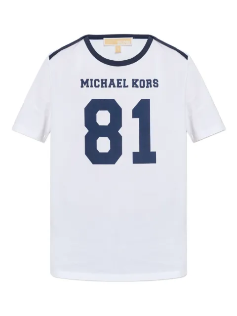 Michael Michael Kors number-graphic T-shirt White MR651WT97J
