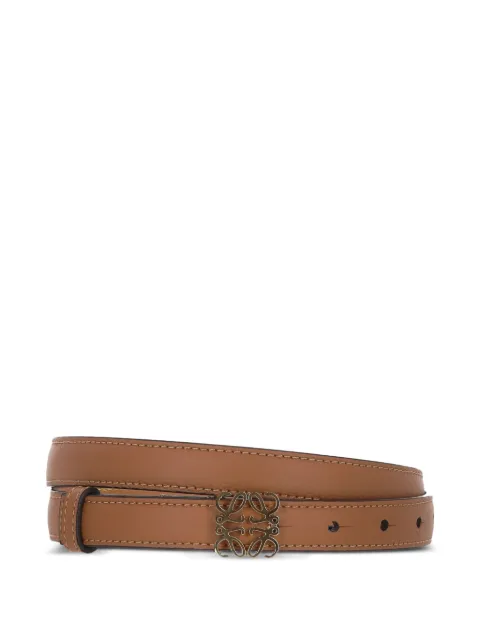 LOEWE Anagram leather belt Brown E821Z15X02